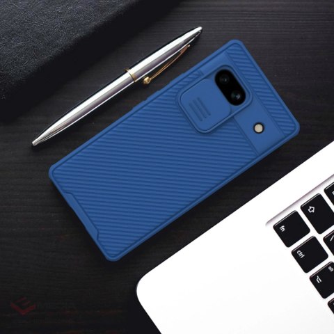 Pancerne etui Google Pixel 7a z osłoną na aparat Nillkin CamShield Pro Case - czarne