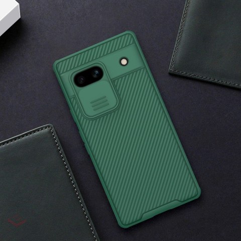 Pancerne etui Google Pixel 7a z osłoną na aparat Nillkin CamShield Pro Case - czarne