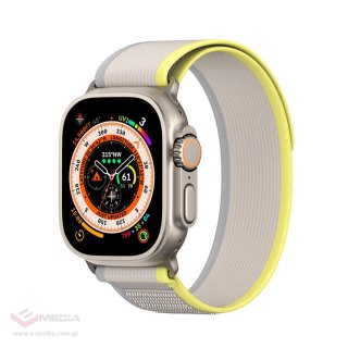 Sportowy pasek na rzepy do Apple Watch Ultra / 9 / 8 / 7 / 6 / SE / 5 / 4 / 3 / 2 / 1 (42, 44, 45, 49 mm) Dux Ducis Strap YJ Ver