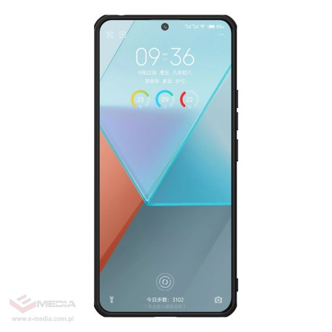 Etui Nillkin Super Frosted Shield Pro do Xiaomi Redmi Note 13 Pro 5G / Poco X6 5G - czarne