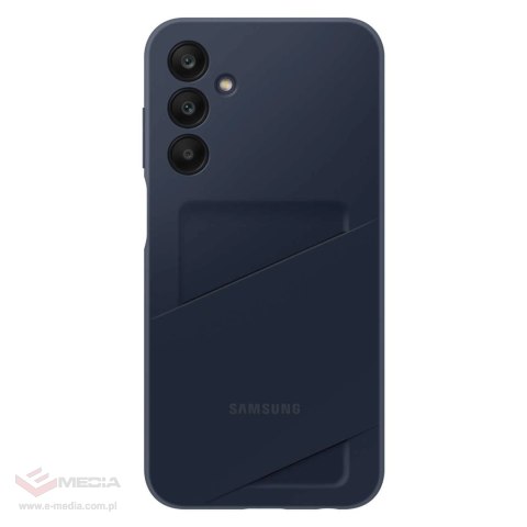 Etui Samsung Card Slot Case EF-OA256TBEGWW z kieszenią na karty do Samsung Galaxy A25 5G - czarno-niebieskie