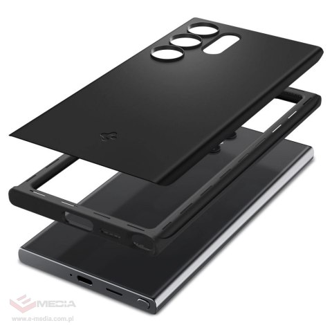 Etui Spigen Thin Fit na Samsung Galaxy S24 Ultra - czarne