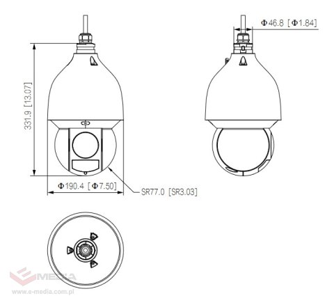 KAMERA IP DAHUA SD5A425GB-HNR