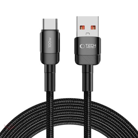 Kabel Tech-Protect UltraBoost Evo USB-C / USB-A 100W 5A 3m - czarny