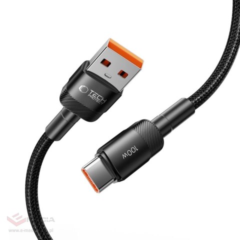 Kabel Tech-Protect UltraBoost Evo USB-C / USB-A 100W 5A 3m - czarny