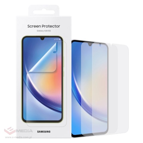 Samsung Screen Protector 2x folia Samsung Galaxy A34 5G na ekran (EF-UA346CTEGWW)