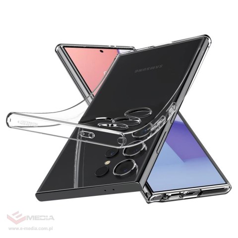 Etui Spigen Liquid Crystal na Samsung Galaxy S24 Ultra - przezroczyste