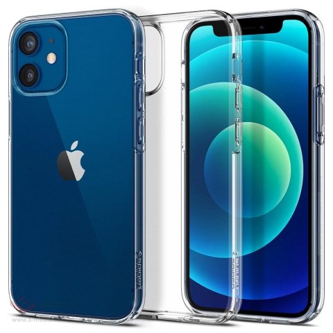 Etui Spigen Liquid Crystal na iPhone 12 mini - przezroczyste