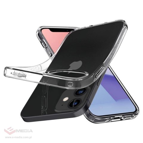 Etui Spigen Liquid Crystal na iPhone 12 mini - przezroczyste