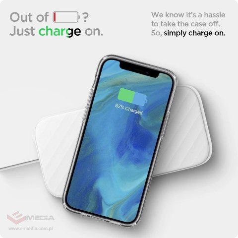 Etui Spigen Liquid Crystal na iPhone 12 mini - przezroczyste