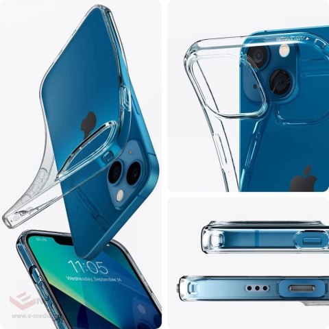 Etui Spigen Liquid Crystal na iPhone 13 - przezroczyste