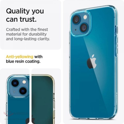 Etui Spigen Liquid Crystal na iPhone 13 - przezroczyste