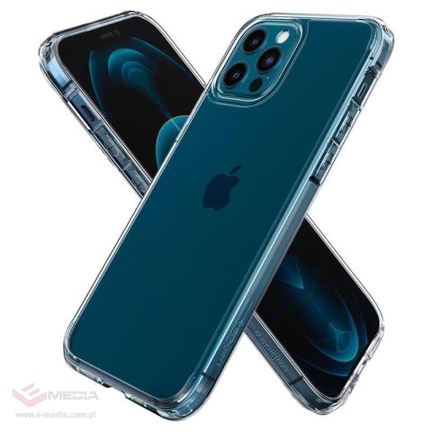 Etui Spigen Ultra Hybrid na iPhone 12 / iPhone 12 Pro - przezroczyste