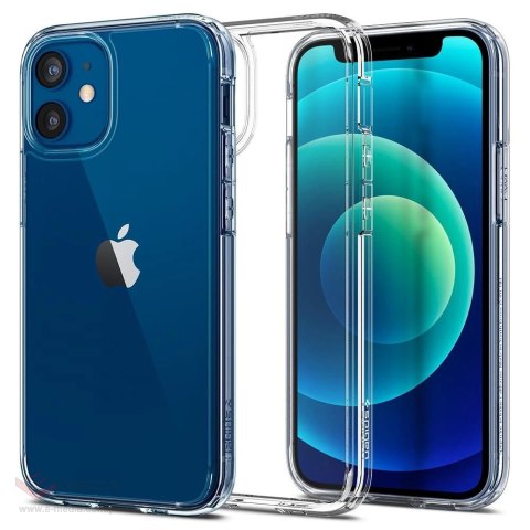 Etui Spigen Ultra Hybrid na iPhone 12 mini - przezroczyste