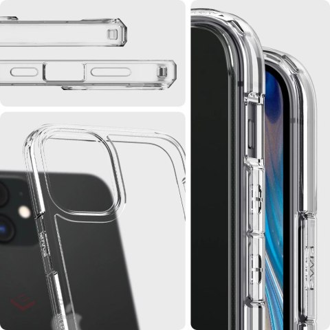 Etui Spigen Ultra Hybrid na iPhone 12 mini - przezroczyste