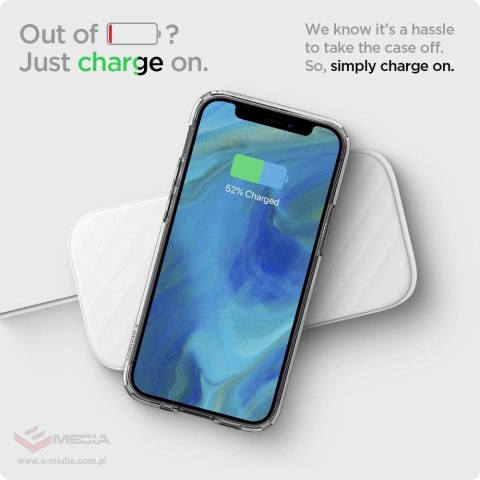 Etui Spigen Ultra Hybrid na iPhone 12 mini - przezroczyste