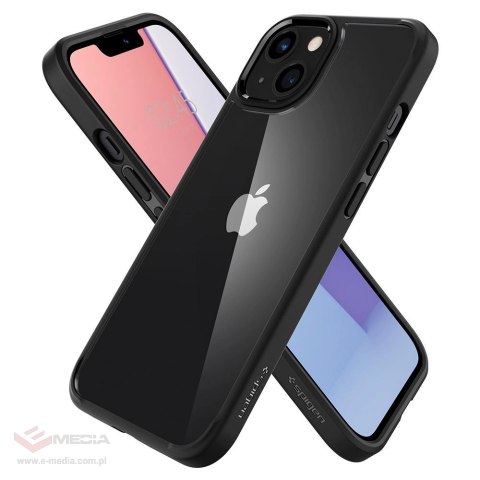 Etui Spigen Ultra Hybrid na iPhone 13 - czarny mat