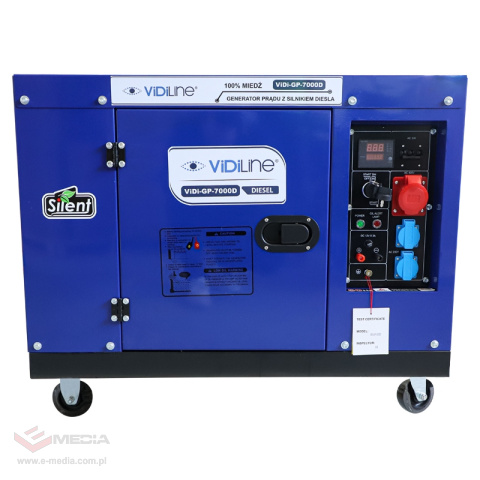 Power generator VidiLine VIDI-GP-7000D DIESEL