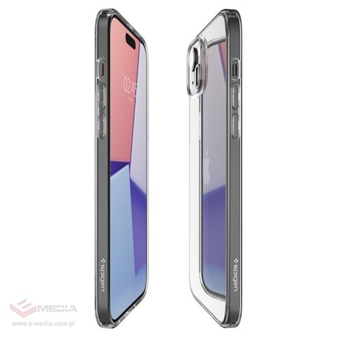 Etui Spigen Airskin Hybrid na iPhone 15 - przezroczyste