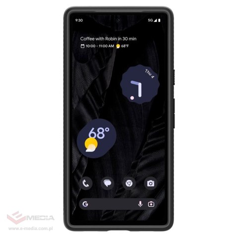 Etui Spigen Liquid Air na Google Pixel 7A - czarny mat