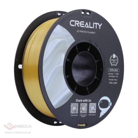 Filament CR-Silk PLA Creality (Złoty)