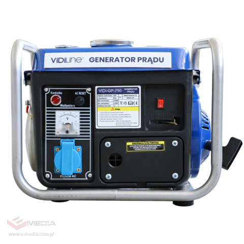 VidiLine VIDI-GP-750 Gasoline Power Generator VidiLine VIDI-GP-750 Gasoline