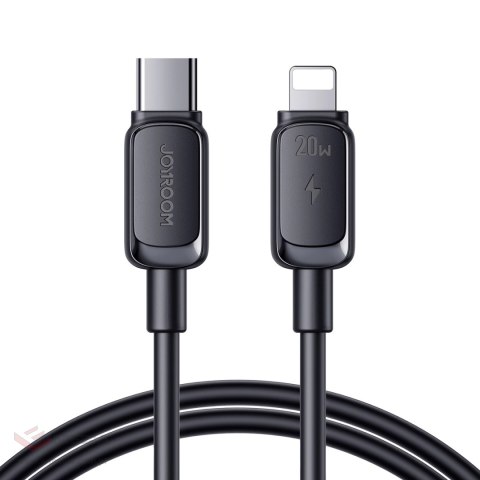 Kabel Joyroom Multi-Color Series A14 USB-C / Lightning 20W 1.2 m - czarny