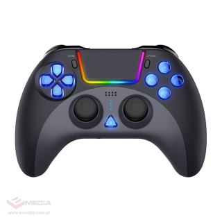 Kontroler bezprzewodowy / GamePad iPega PG-P4023B touchpad PS4 (czarny)