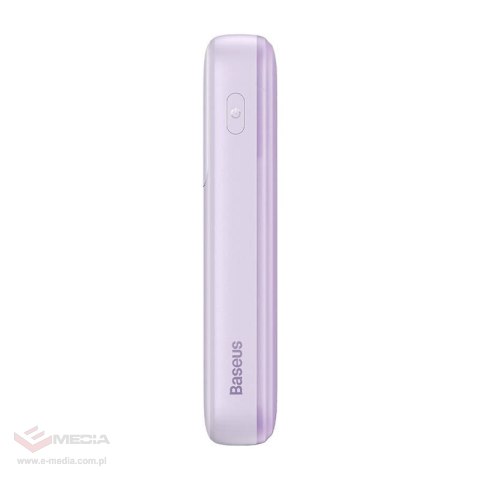 Powerbank Baseus Comet z kablem USB do USB-C, 10000mAh, 22.5W (fioletowy)