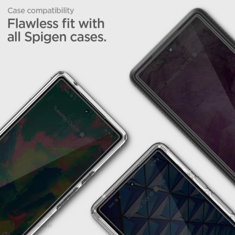 Szkło hartowane Spigen ALM Glas.tR Slim na Google Pixel 7 - 2 szt.