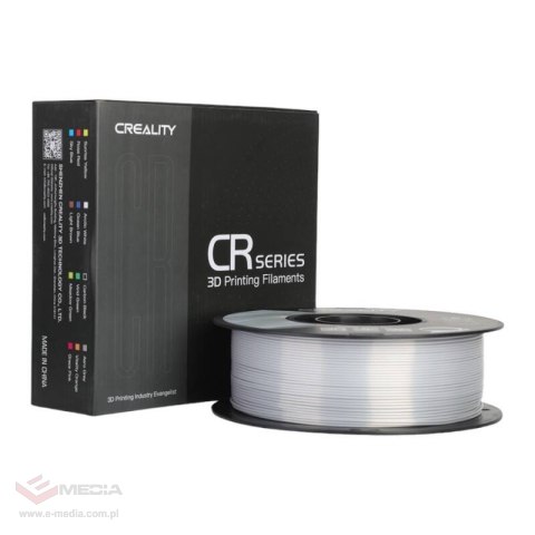 Filament CR-Silk PLA Creality (Srebrny)