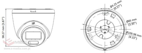 KAMERA 4W1 HIKVISION DS-2CE72KF3T-LE(2.8mm)(O-STD)