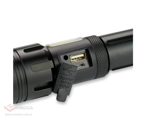 Tiross TS-1887 Rechargeable LED Flashlight