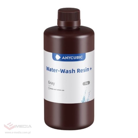 Żywica AnyCubic Water-Wash Resin + (Szara)