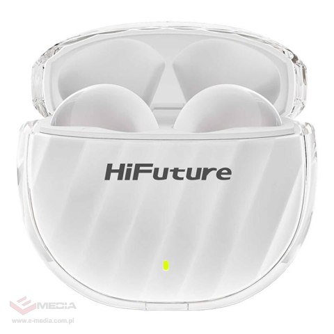 Słuchawki douszne TWS HiFuture FlyBuds 3 (biały)