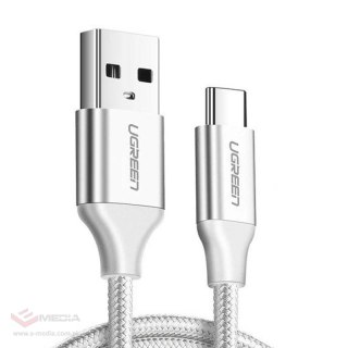 Kabel UGREEN US288USB do USB-C, QC3.0, 1m (biały)