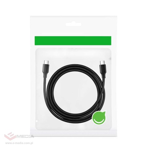 Kabel USB-C do USB-C PD UGREEN US286 Power Delivery 60W 1m (czarny)