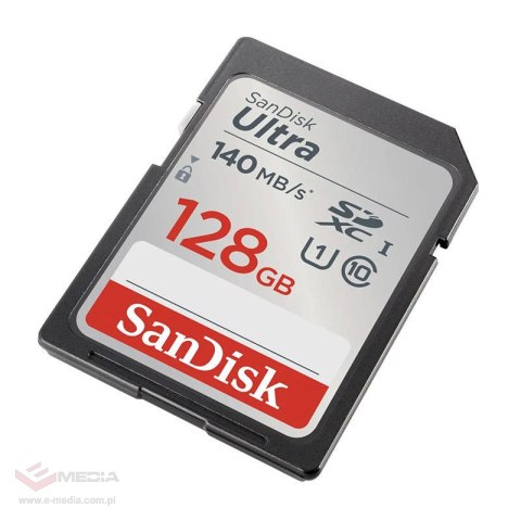 Karta pamięci SanDisk ULTRA SDXC 128GB 140MB/s UHS-I Klasa 10