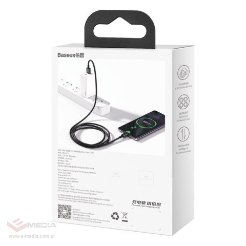 Kabel USB do USB-C Baseus Superior Series, 66W, 2m (czarny)