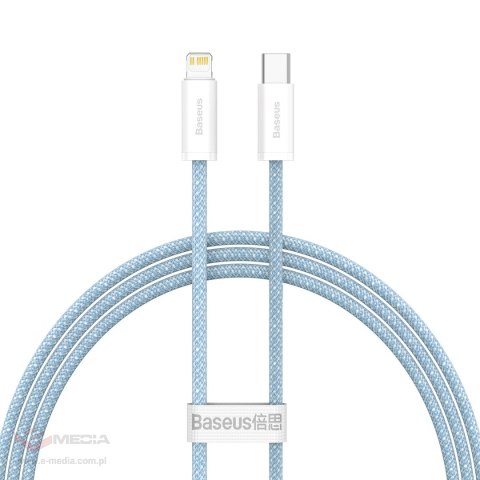 Kabel USB-C do Lightning Baseus Dynamic Series, 20W, 1m (niebieski)