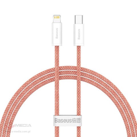 Kabel USB-C do Lightning Baseus Dynamic Series, 20W, 1m (pomarańczowy)