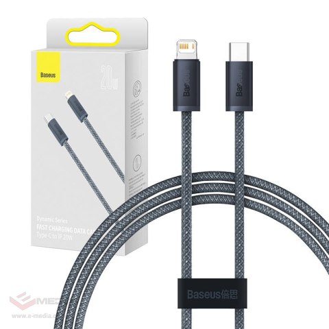 Kabel USB-C do Lightning Baseus Dynamic Series, 20W, 1m (szary)