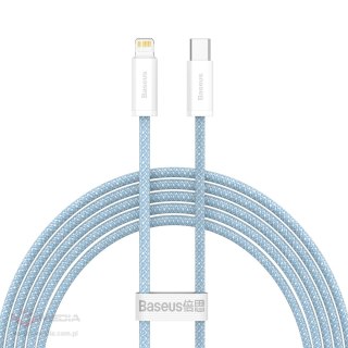 Kabel USB-C do Lightning Baseus Dynamic Series, 20W, 2m (niebieski)