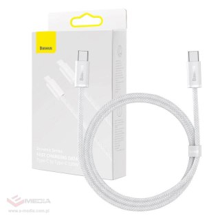 Kabel USB-C do USB-C Baseus Dynamic, 100W, 1m (biały)
