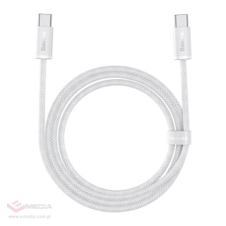 Kabel USB-C do USB-C Baseus Dynamic, 100W, 1m (biały)