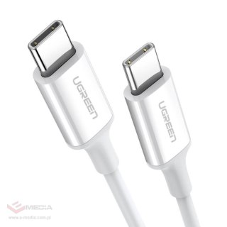 Kabel USB-C do USB-C UGREEN US264, 60W, 2m (biały)