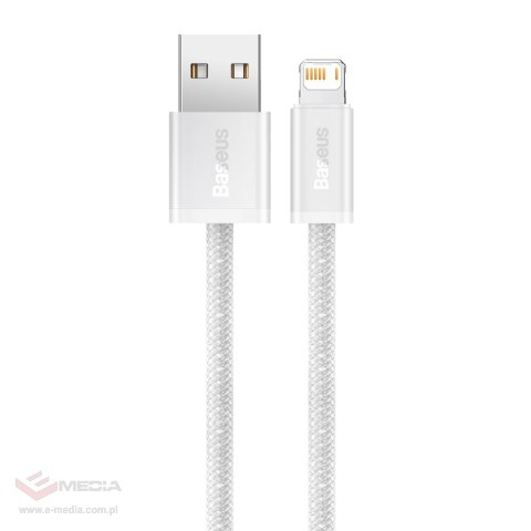 Kabel USB do Lightning Baseus Dynamic, 2.4A, 2m (biały)
