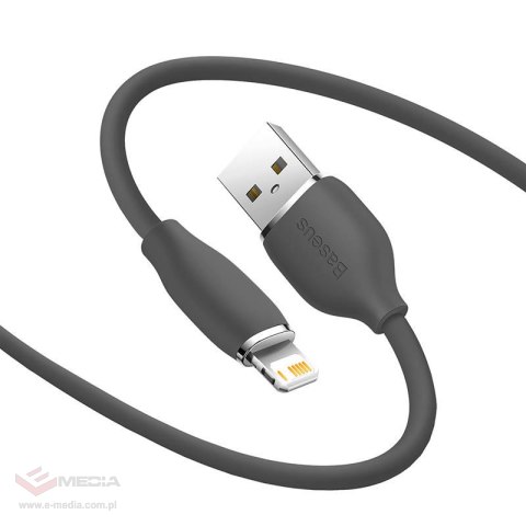 Kabel USB do Lightning Baseus Jelly, 2,4A 1,2m (czarny)