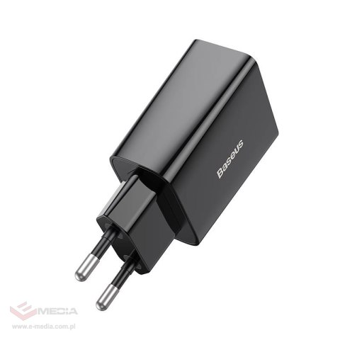 Ładowarka sieciowa Baseus Speed Mini Quick Charger, USB-C, PD, 3A, 20W (czarna)