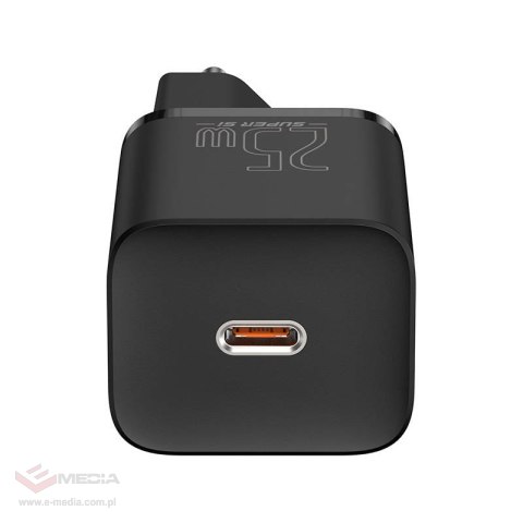 Ładowarka sieciowa Baseus Super Si Quick Charger 1C 25W (czarna)